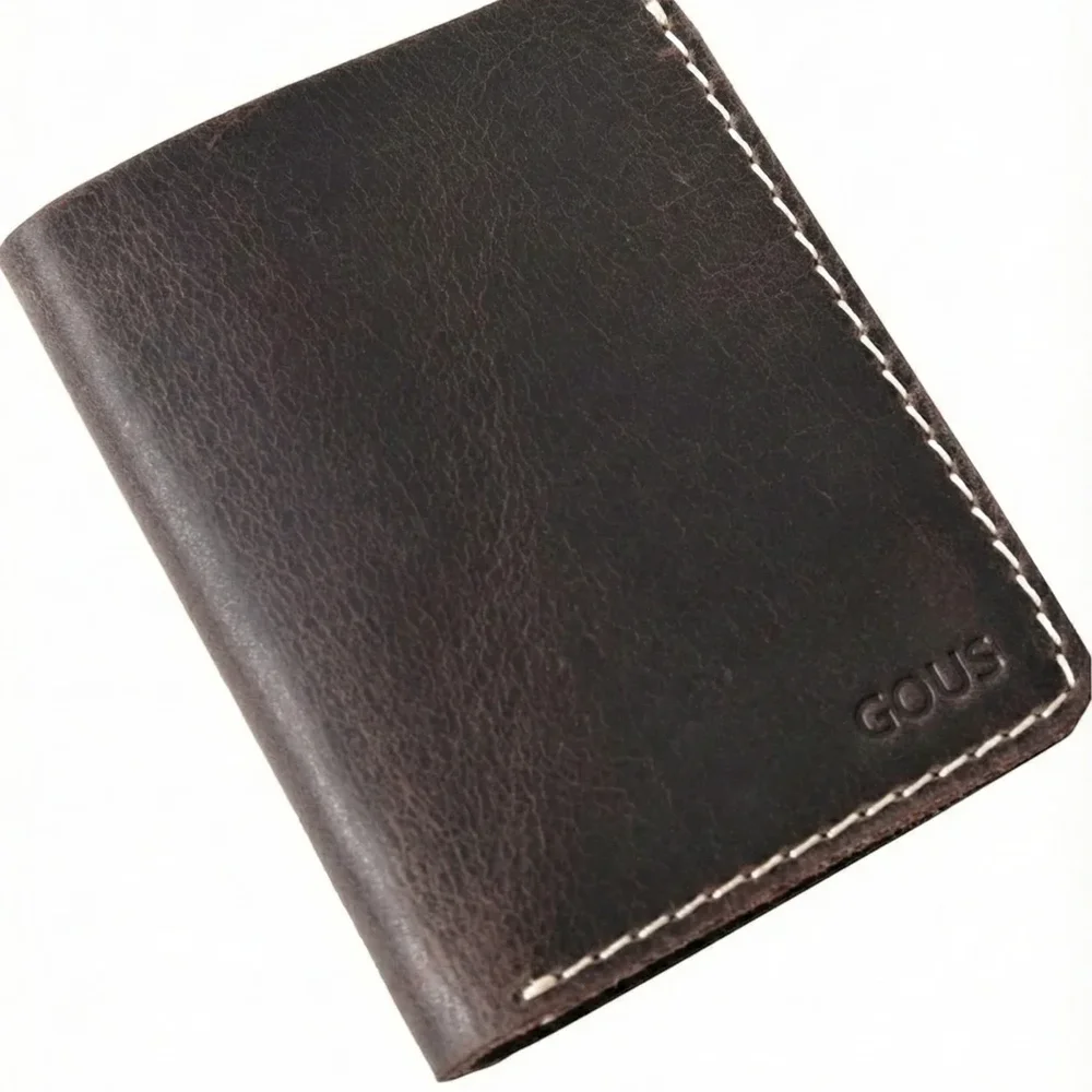 Genuine Raw Leather Wallet - Footwear, Bags & Leather Goods by M/S. K G N Enterprise