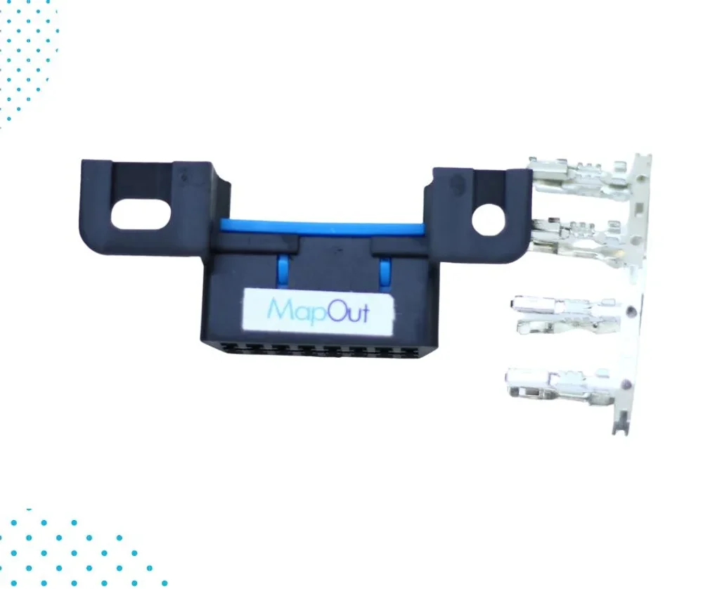 J1962 16 Pin Female Press Fit Panel Mount Connector - Electronics & Electrical by Sunyash Multi Trading Pvt. Ltd.