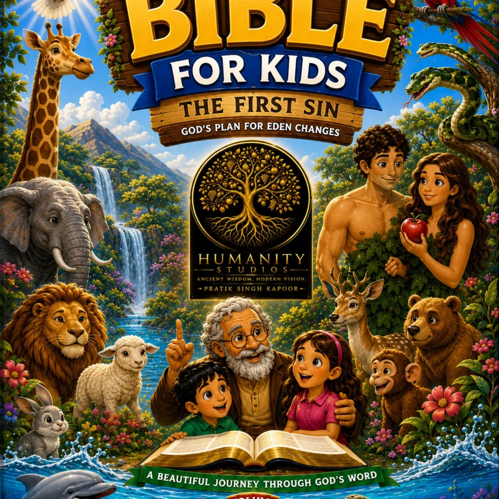 Bible for Kids Volume 1 Illustrated Storybook - Paper & Stationery by Humanity Studios