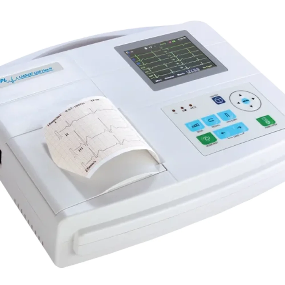 BPL Cardiart 6208 View Three-channel ECG Machine - Healthcare & Medical by Accurate Surgicals