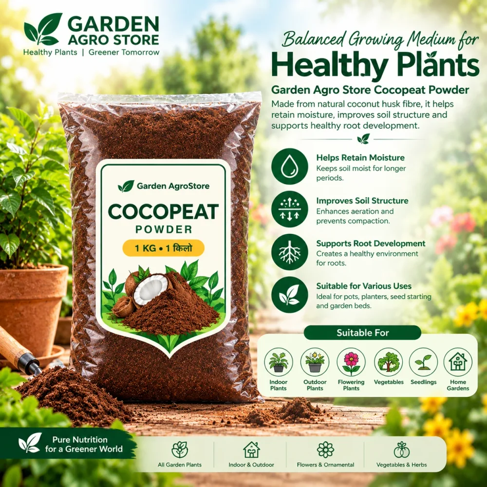 Cocopeat Powder for Gardening - Food & Agriculture by Vigyat Chemicals Co.