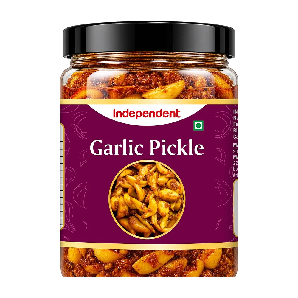 Whole Garlic Pickle in Mustard Oil - Food & Agriculture by Eternal