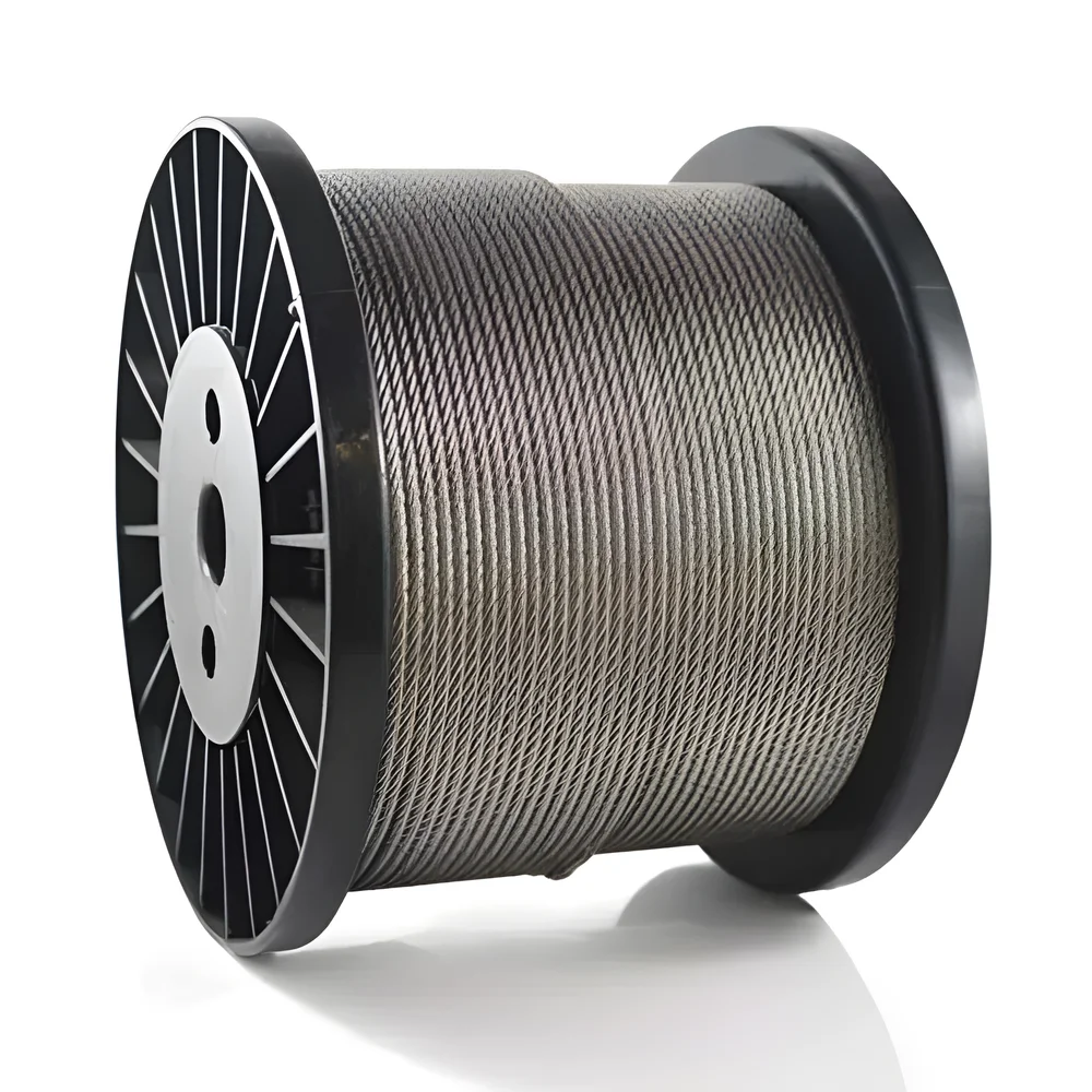 6MM Stainless Steel Wire Rope - Metals & Alloys by Frisson Globalize