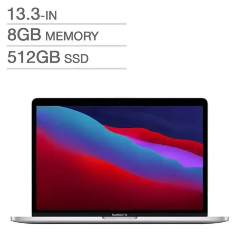 Apple MacBook Pro M1 13.3-inch 512GB SSD Silver - Electronics & Electrical by Max It World NX