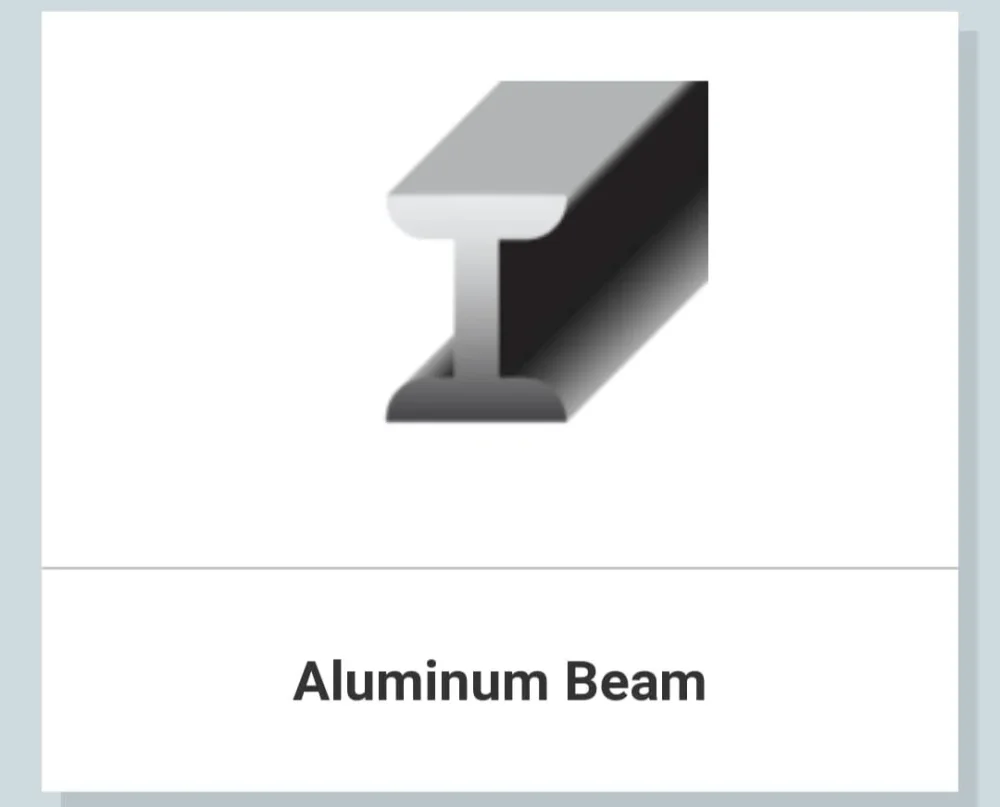Aluminium Beam - Metals & Alloys by Hind Corp.