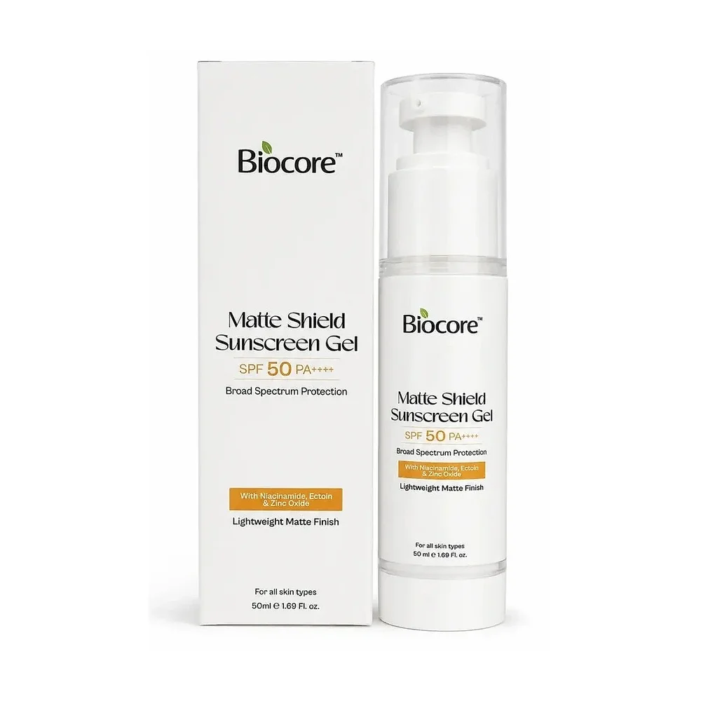 Biocore SPF 50 PA++++ Mineral Sunscreen Gel - Beauty & Personal Care by Nishika Creation
