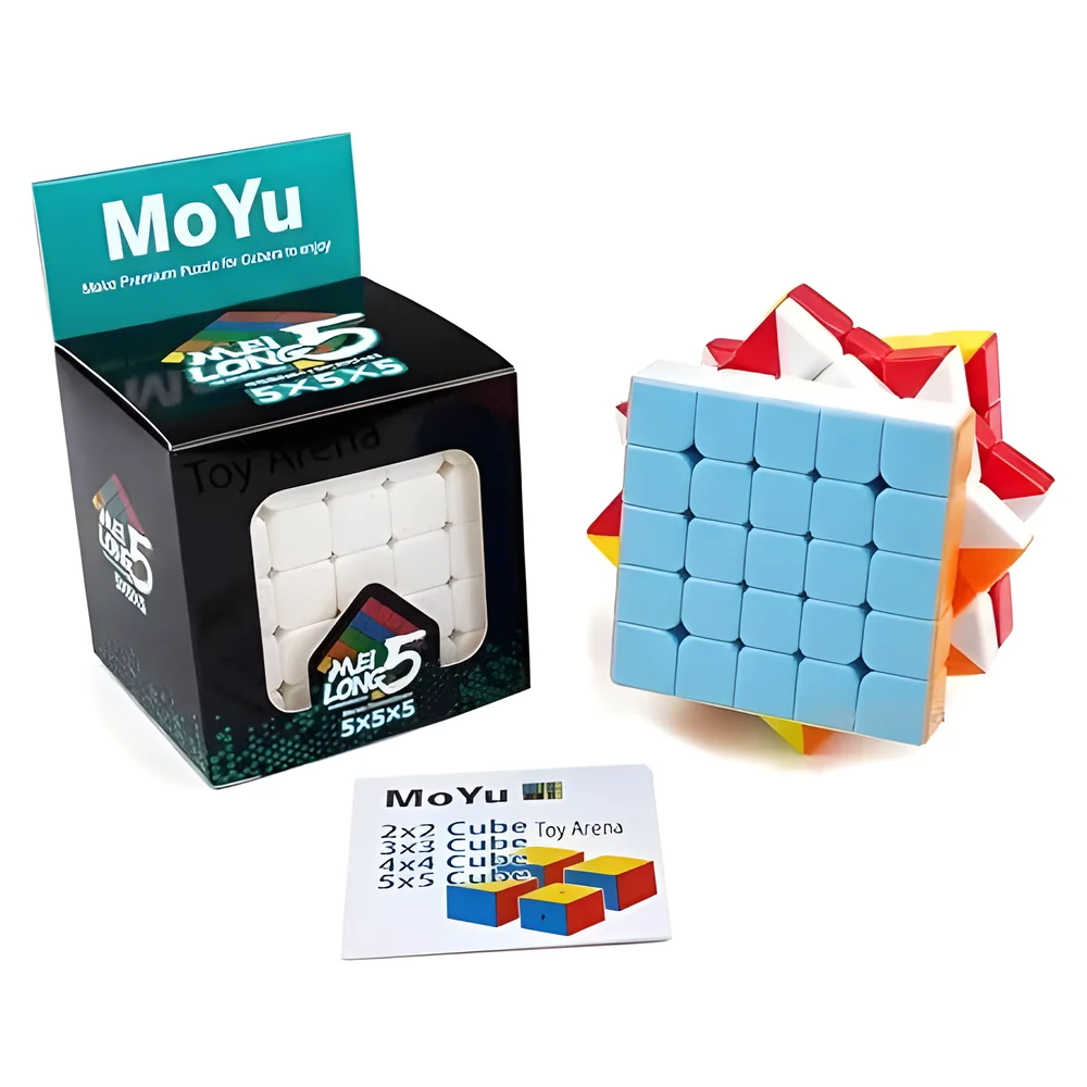 Moyu Qy Mfjs Meilong 5X5x5 Stickerless Magic Cube - Sports, Toys & Games by Unique Enterprises