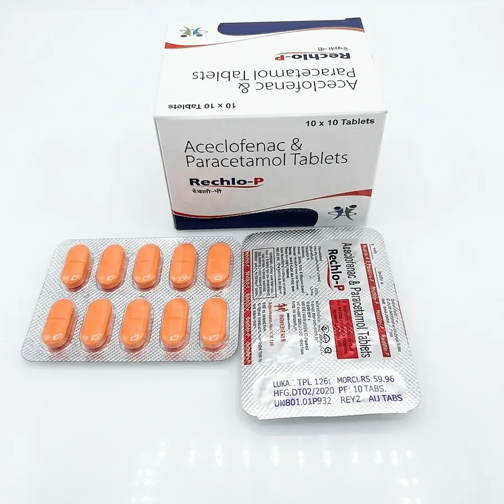 Aceclofenac Paracetamol Blister Pack Tablets - Healthcare & Medical by Healthserch Pharma LLP