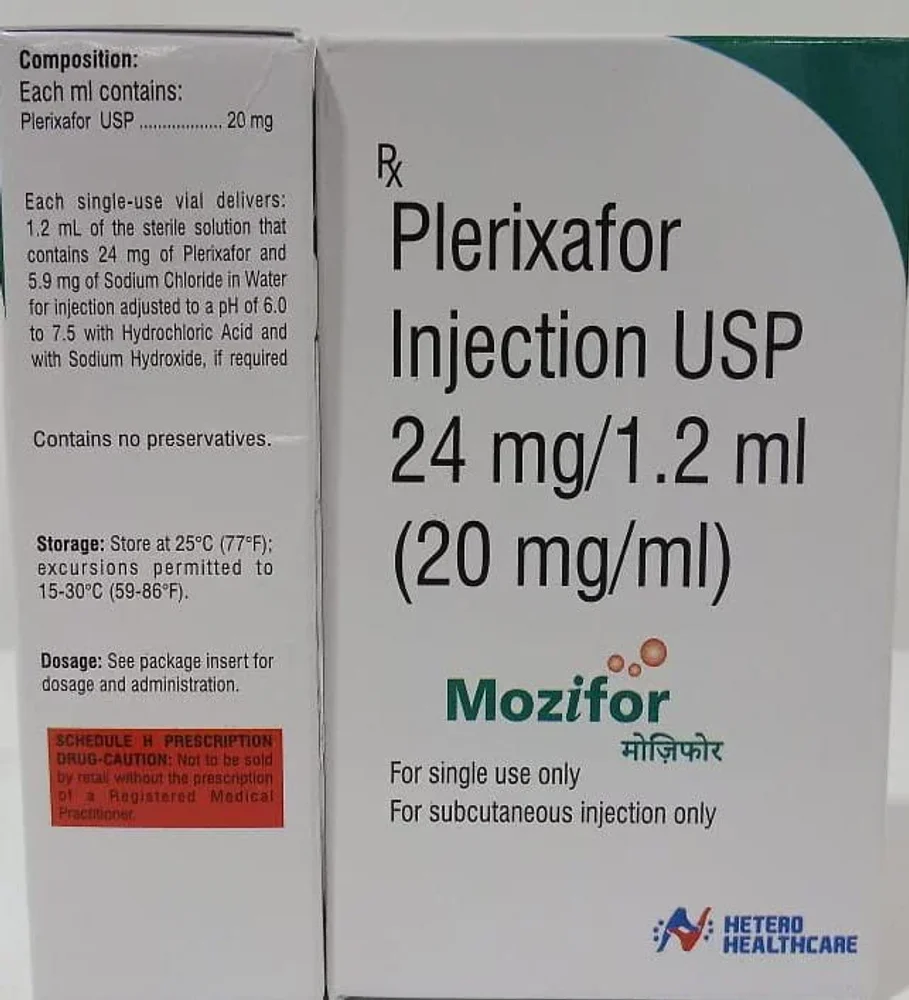 Plerixafor USP 20 mg/ml Injection Solution Vial - Healthcare & Medical by JD Tech Industries