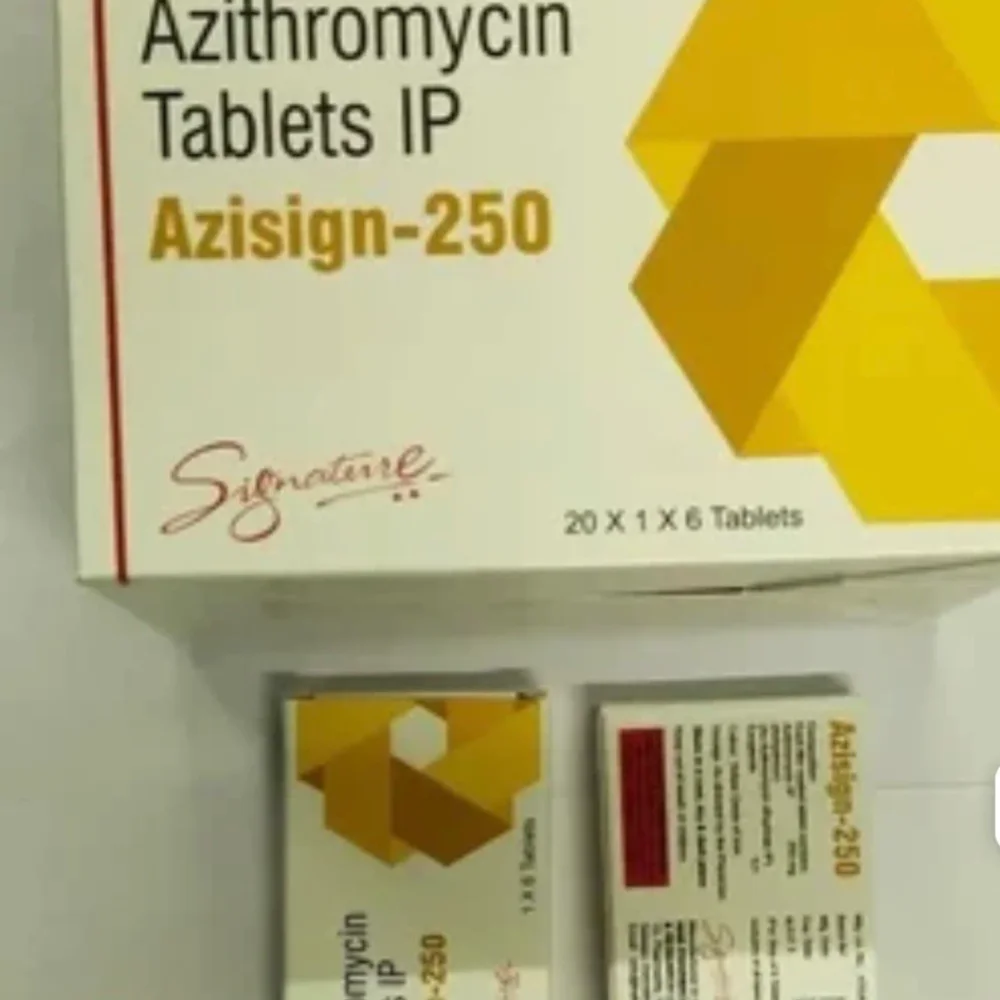 Azisign Azithromycin 250 mg Tablets - Healthcare & Medical by Parshu Biotech Pvt. Ltd.