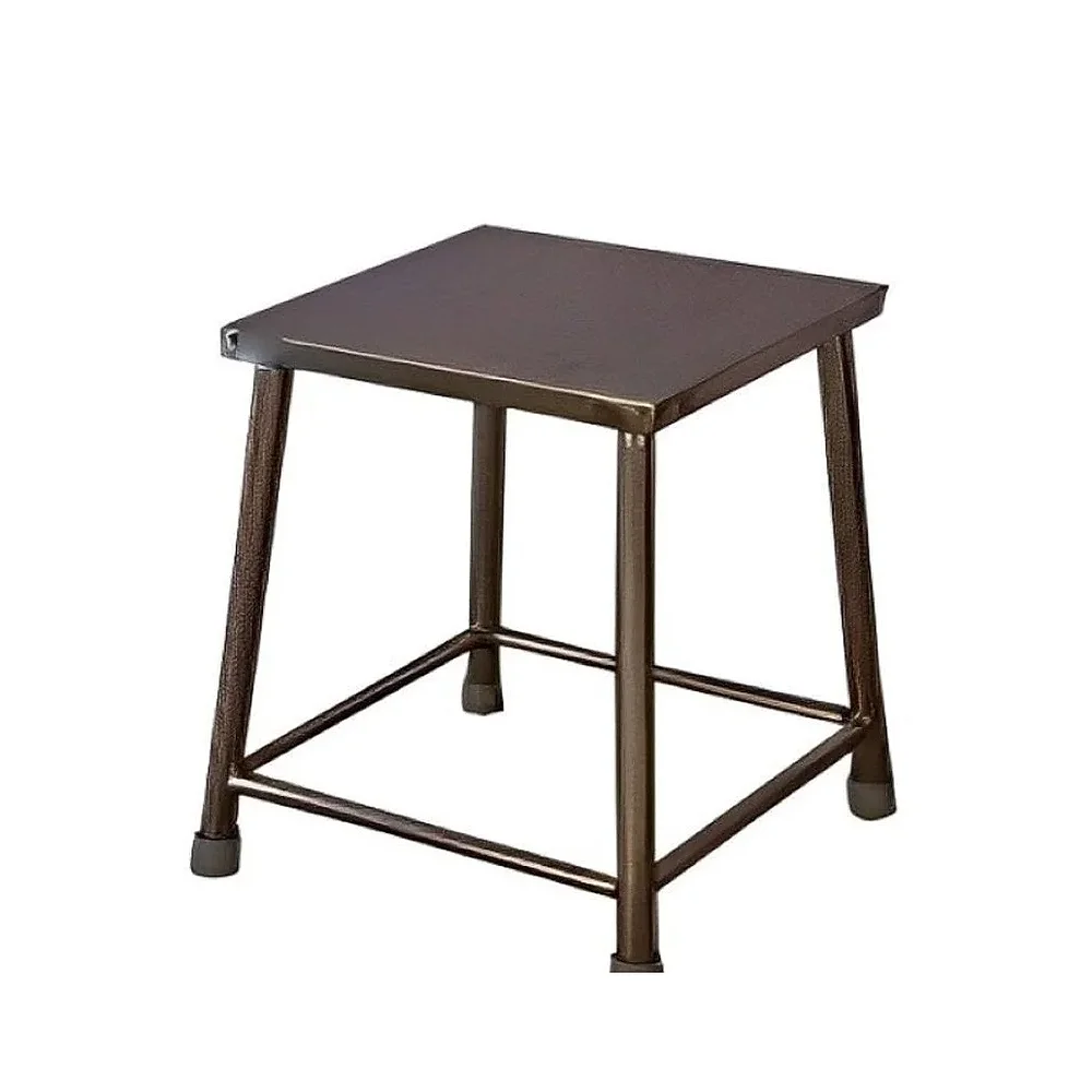 Stainless Steel Square Medical Visitor Stool for Hospital Use - Healthcare & Medical by Medicom International