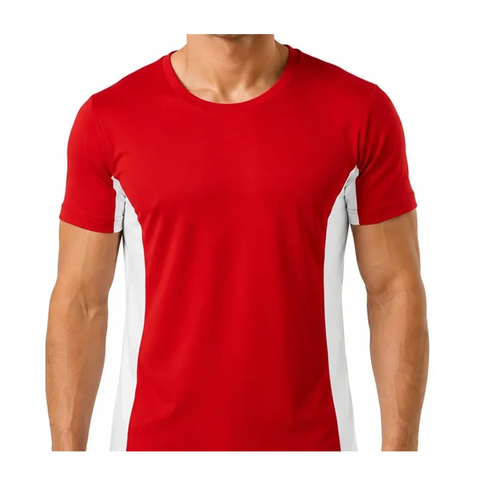 Men's Quick Dry Round Neck Sports T-Shirt - Textiles & Apparel by Rahul Exports