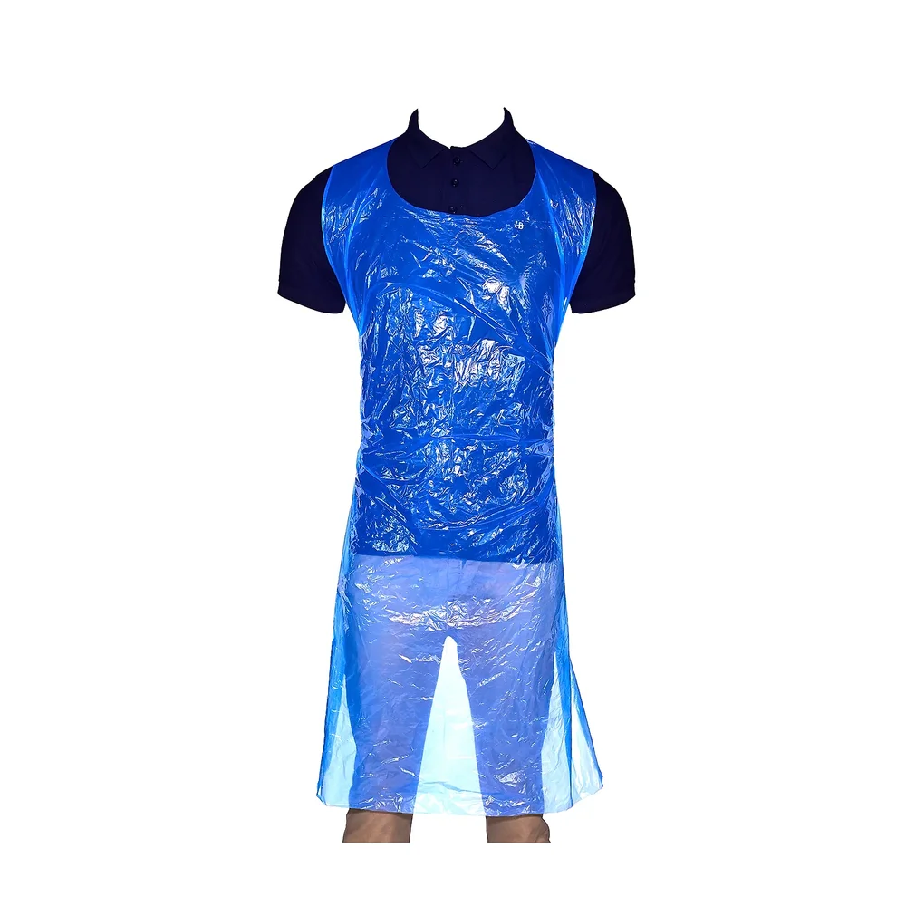 Disposable Plastic Knee-Length Apron - Healthcare & Medical by Lumen Surgicals