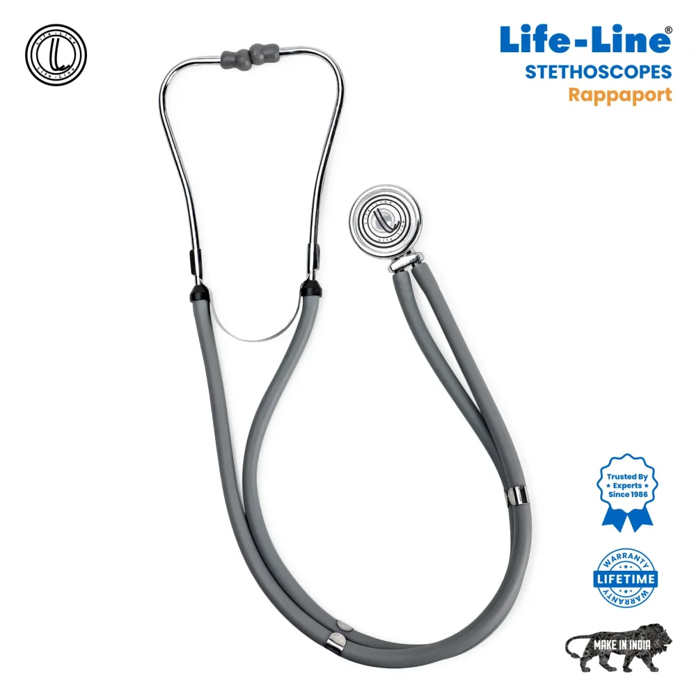 Life-Line Rappaport STH019 Double-Sided Acoustic Stethoscope - Healthcare & Medical by Accurate Surgicals