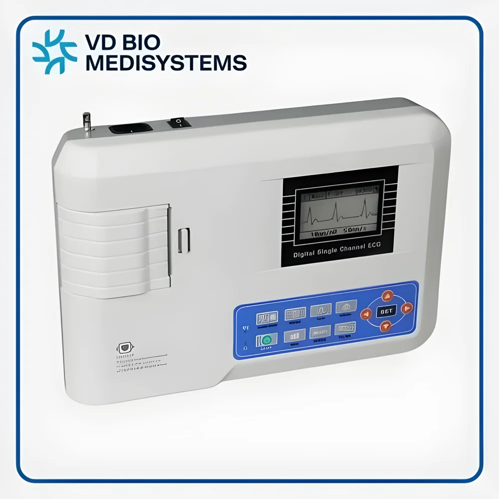 CMS100G Portable Single Channel Digital ECG Machine - Healthcare & Medical by VD Bio Medisystems