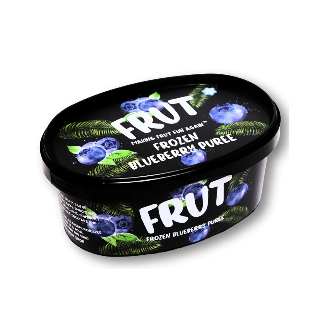 FRUT Frozen Blueberry Puree 1kg - Food & Agriculture by Sumukham Enterprise LLP