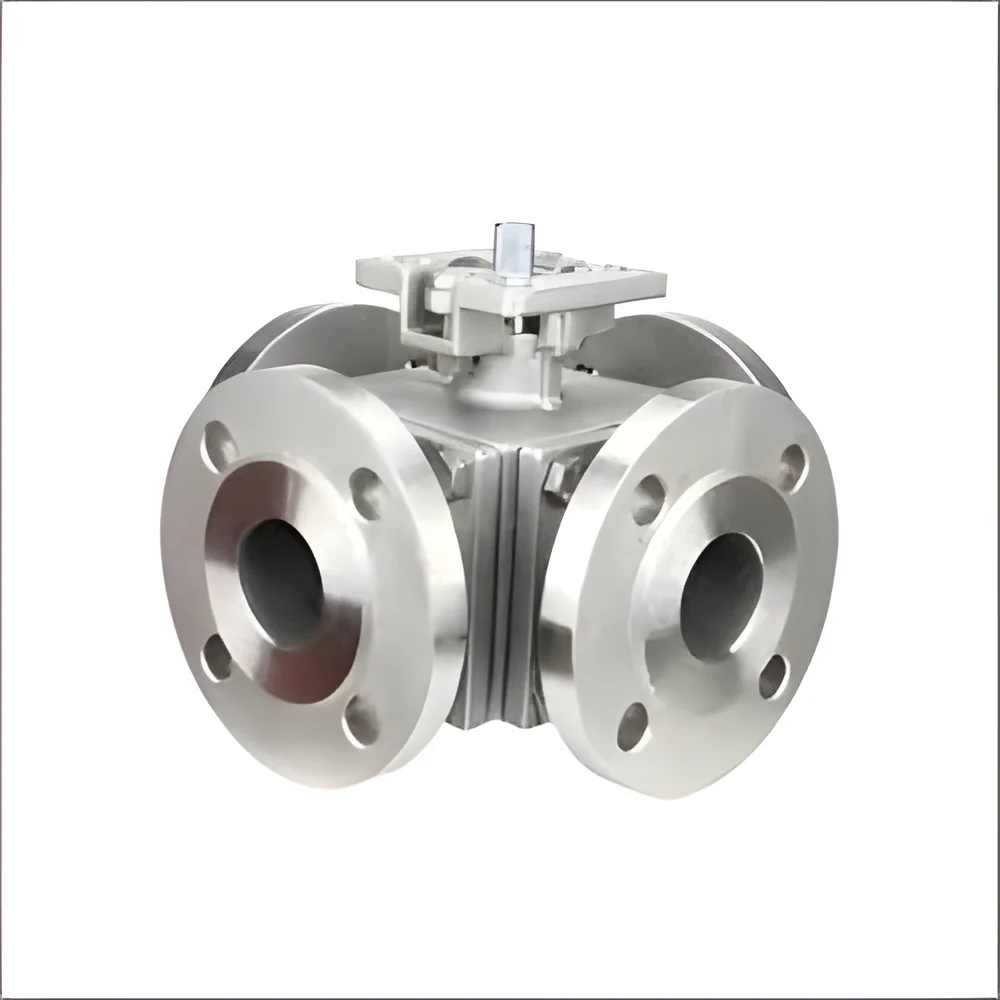 Stainless Steel 4 Way Ball Valve - Industrial Supplies & Tools by JD Tech Industries