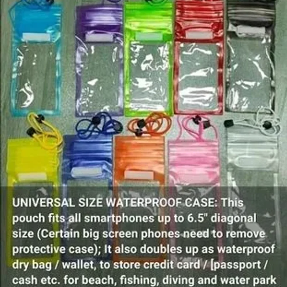 Waterproof Phone Cover for 6.1 inch Devices - Electronics & Electrical by Aaradhya Nutrabites