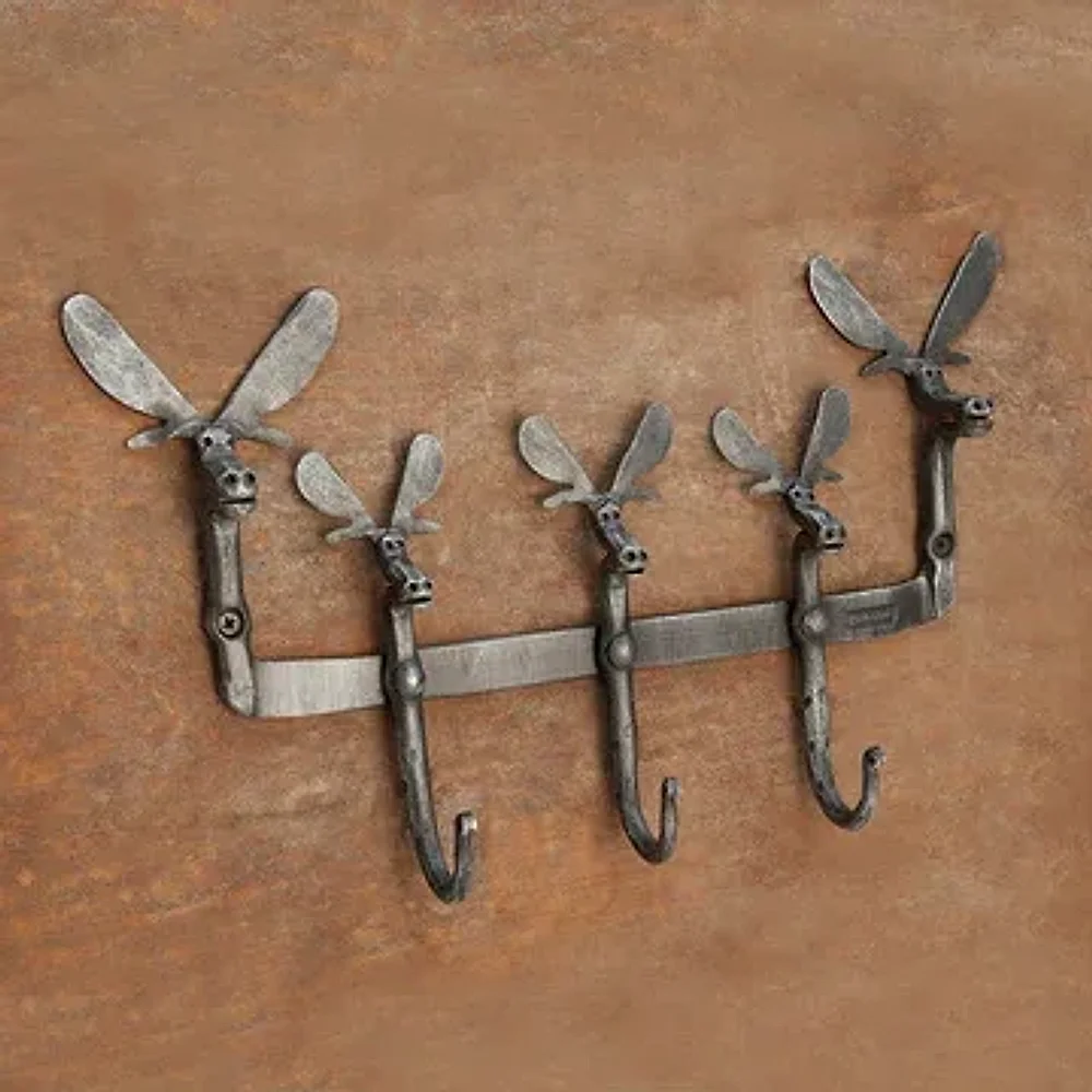 Rustic Finish Hand Forged Iron Hanger - Home & Kitchen by The Hardware Hut