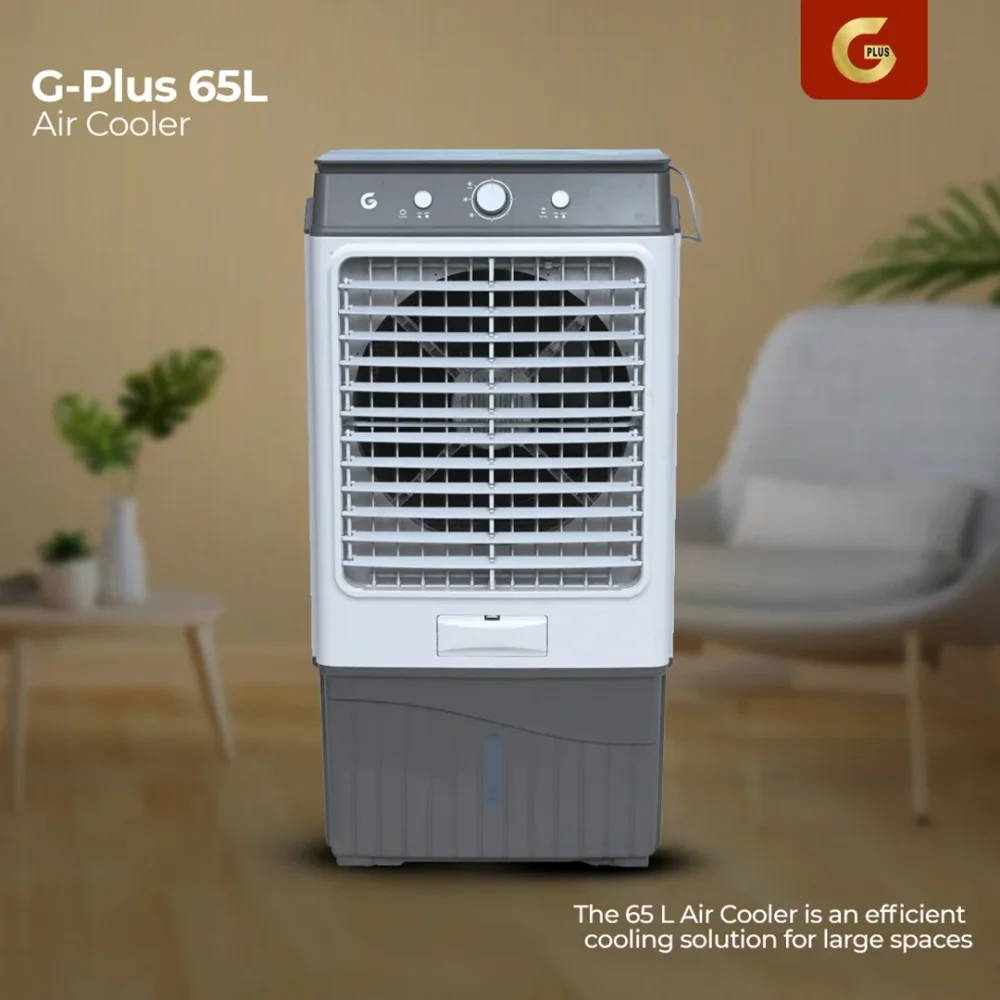 Gplus 65L Water Tank Air Cooler - Electronics & Electrical by Garuda Mart India Pvt. Ltd.
