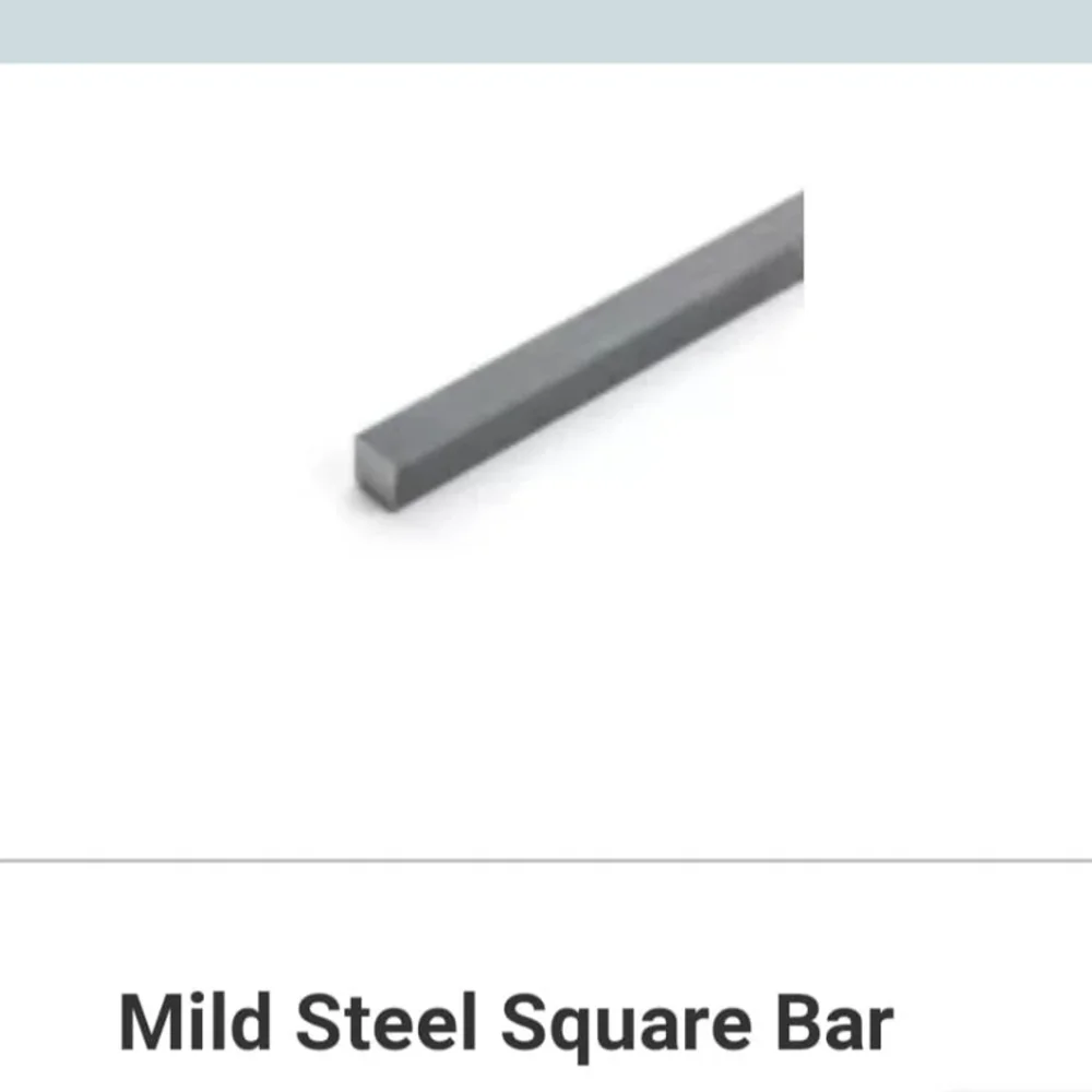 Mild Steel Square Bar - Metals & Alloys by Hind Corp.