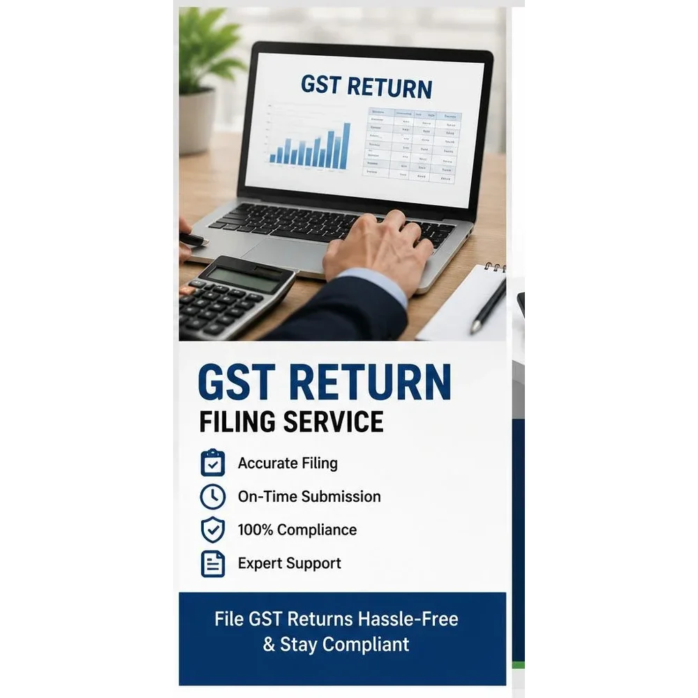 GST Return Filing Service - Business & Professional Services by Digital Gst Hub