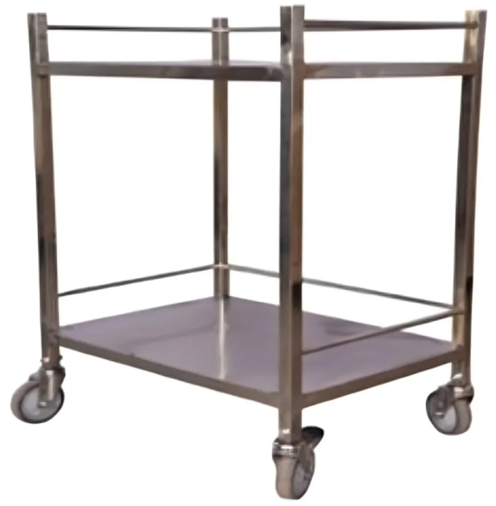 Stainless Steel Medical Instrument Trolley - Healthcare & Medical by Medicom International