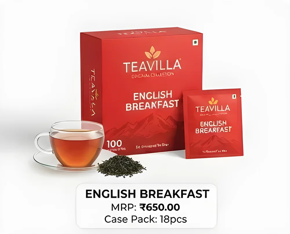English Breakfast Tea Bags - Food & Agriculture by Apurva Organics Ltd.