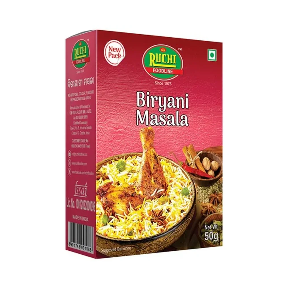 Biryani Masala Powder - Food & Agriculture by Om Oil & Flour Mills Ltd.