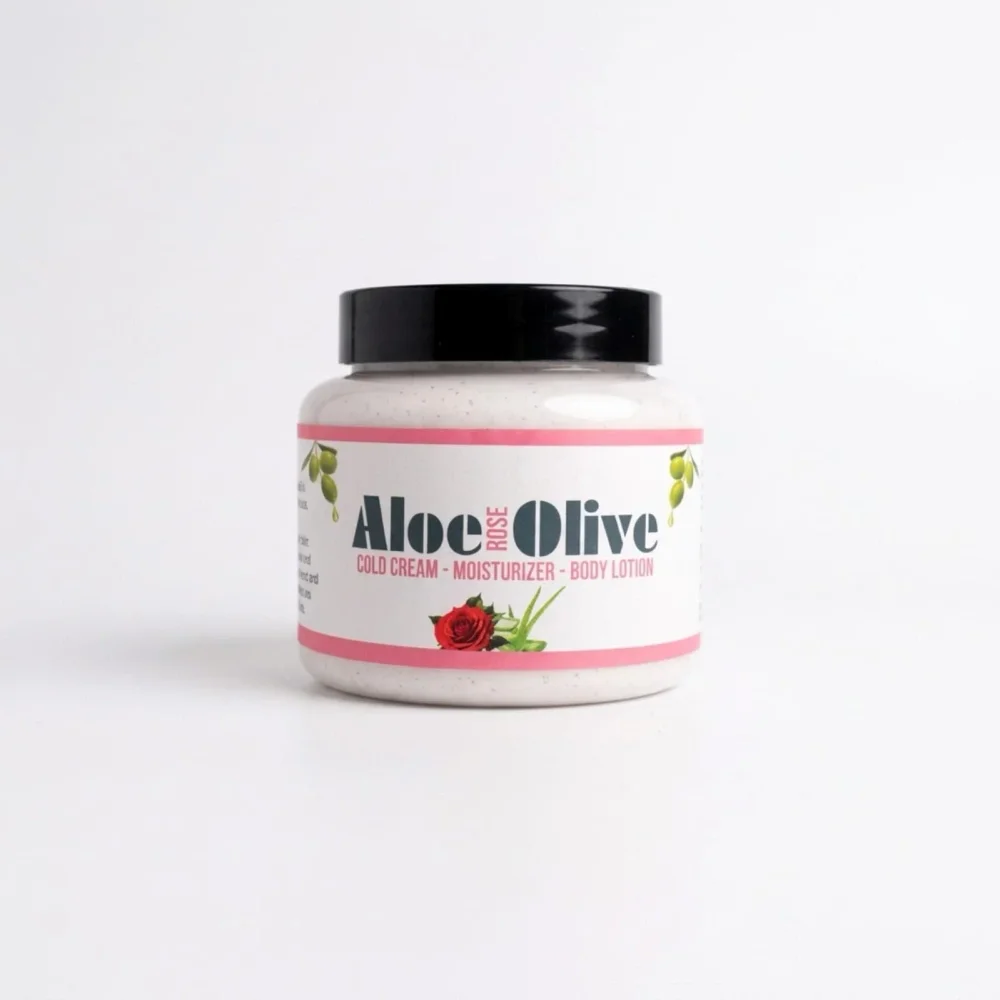 Aloe Vera Olive Oil Body Cream - Beauty & Personal Care by Bhavna Finds