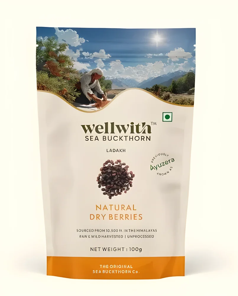 Wild Harvested Ladakh Seabuckthorn Dry Berries - Food & Agriculture by Disha Analytical & Electronic Enterprises