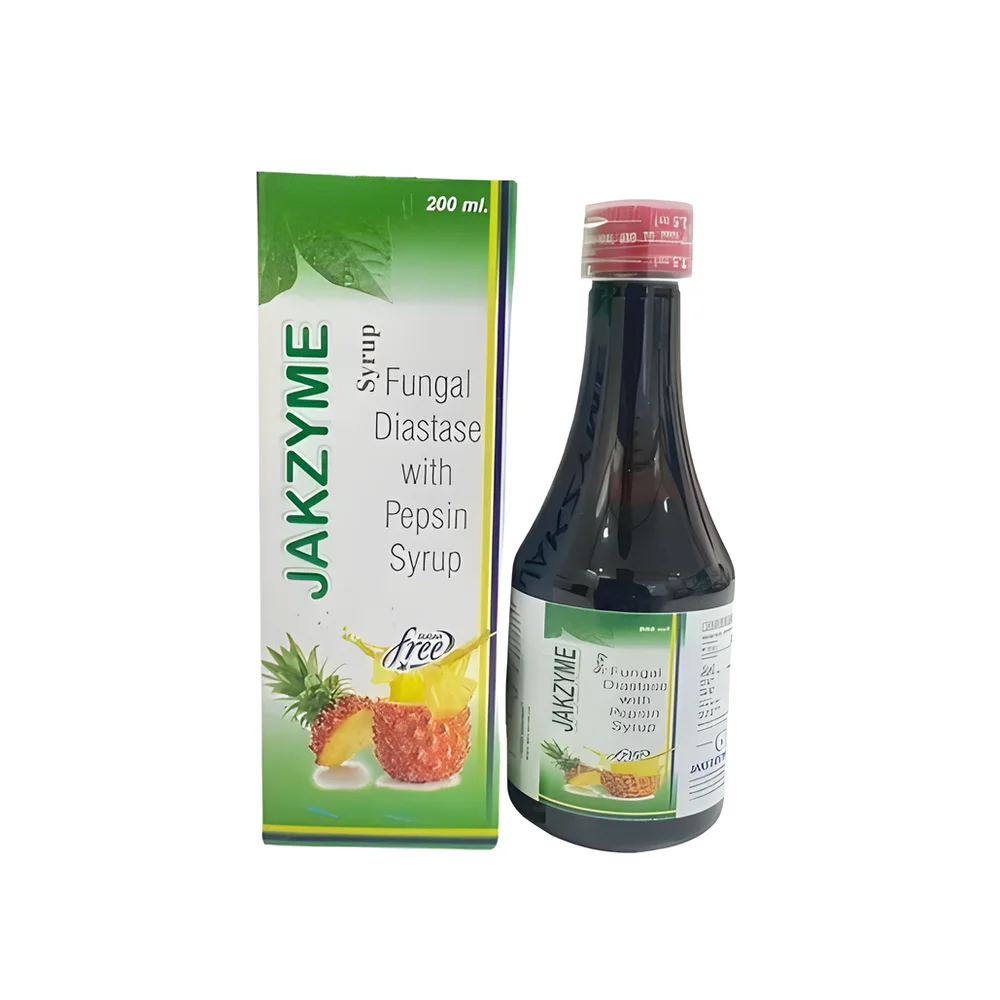 JAKZYME Fungal Diastase Pepsin Syrup - Healthcare & Medical by Jakstar Pharma
