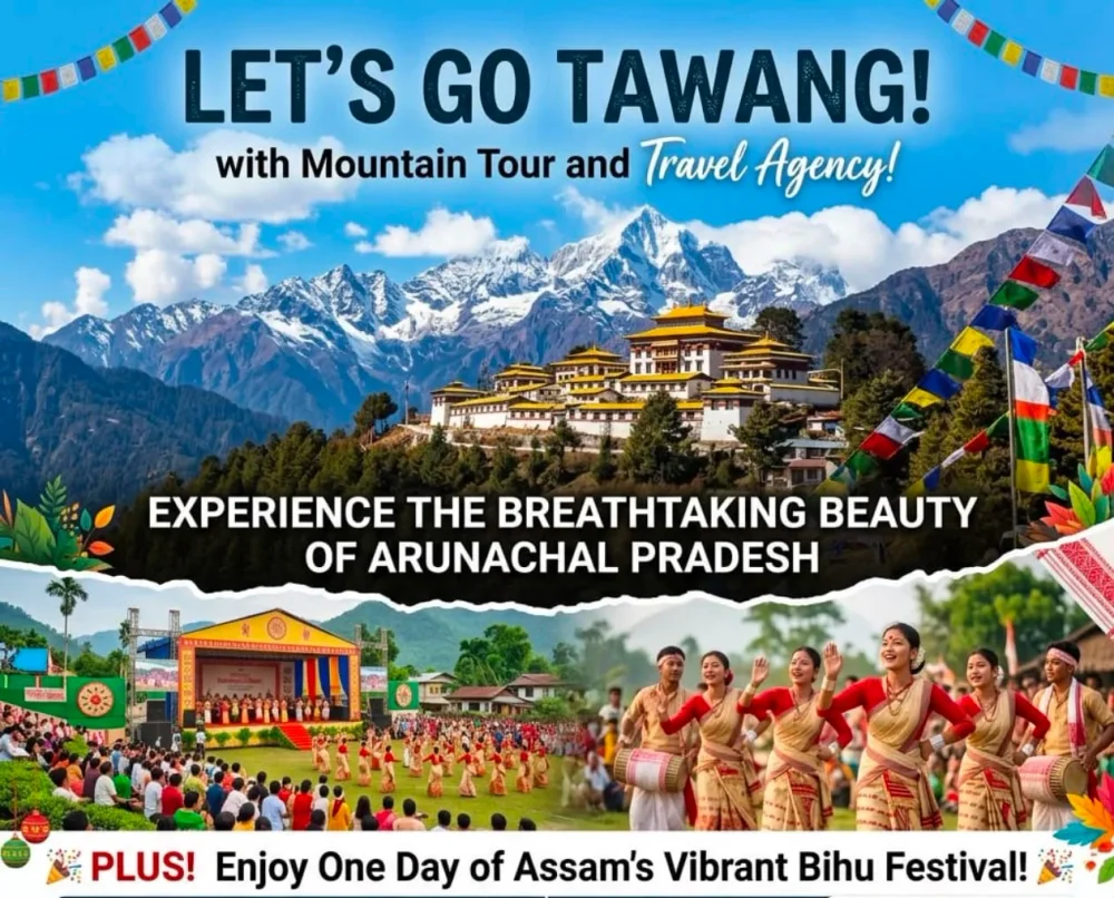 Tawang Honreymoon Package - Business & Professional Services by Mountain Tour and Travel Agency