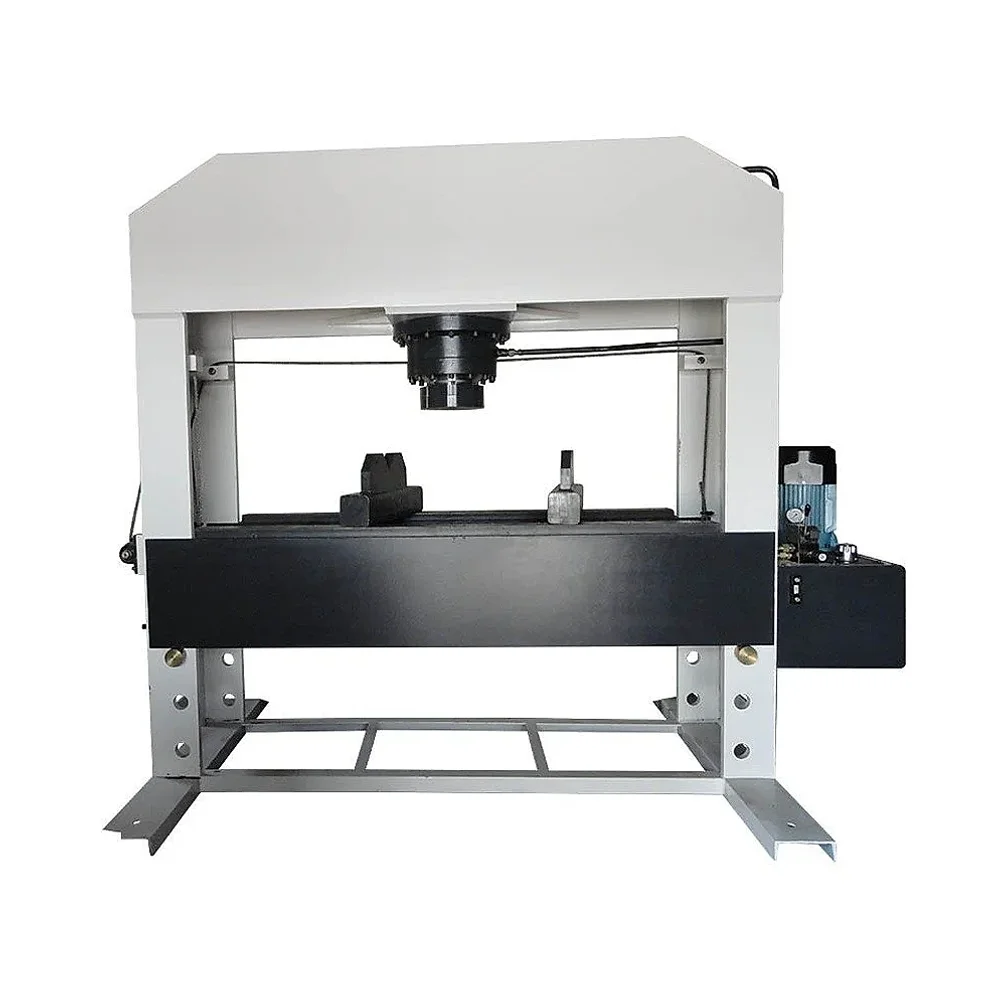 Mild Steel 80 Ton H-frame Hydraulic Press - Machinery & Equipment by Hari Engineering Works