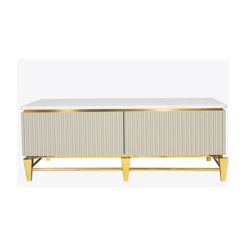 Brass Filing Cabinet for Home Use - Furniture & Interiors by Wooden Owl Design Pvt. Ltd.