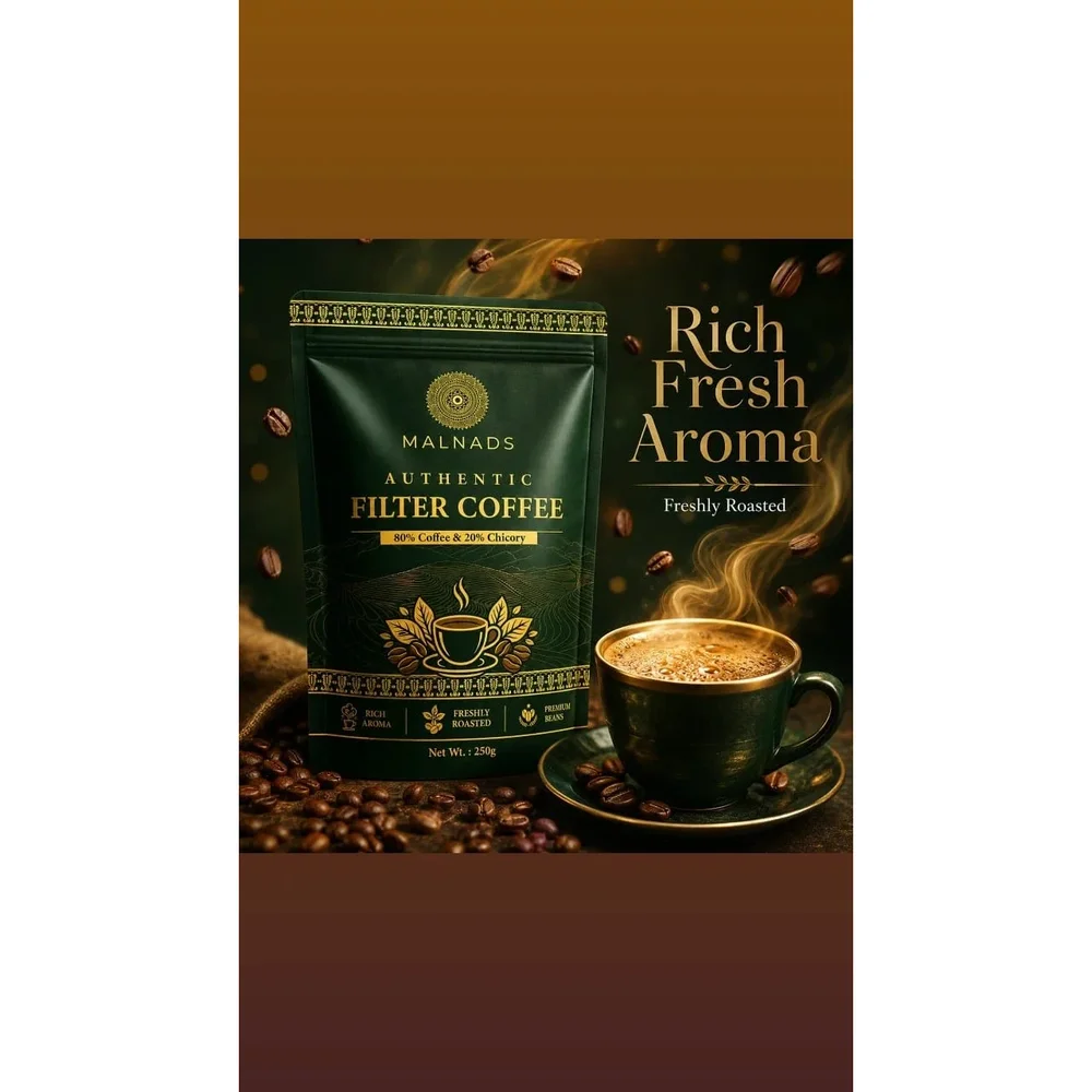 Malnads 80/20 Coffee Chicory Blend - Food & Agriculture by Malnads