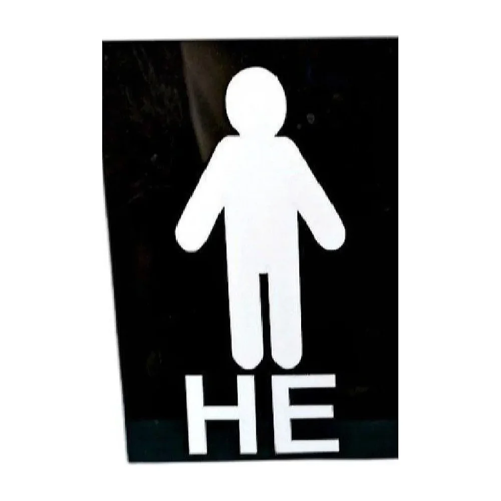 Acrylic Toilet Sign Plate - Home & Kitchen by Sarvottum Acrylic Plastics