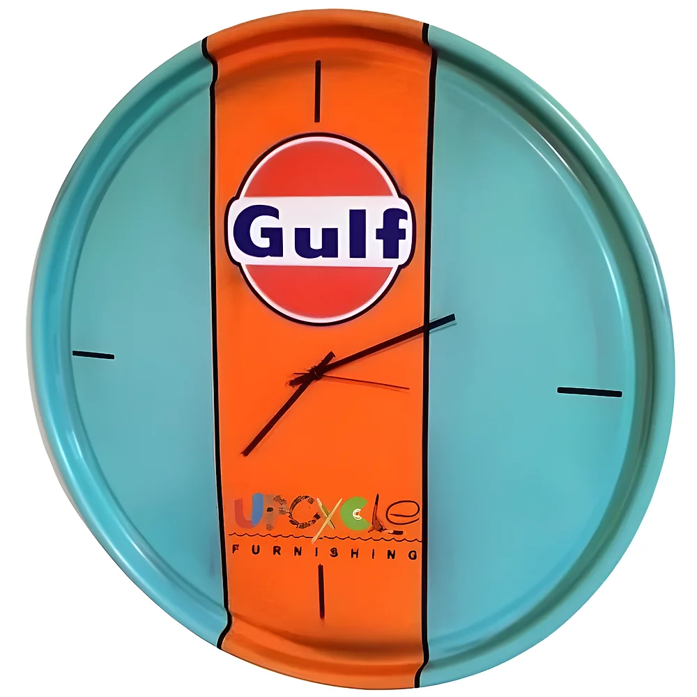 Rustic Silent Sweep Wall Clock - Home & Kitchen by Upcycle Furnishing India