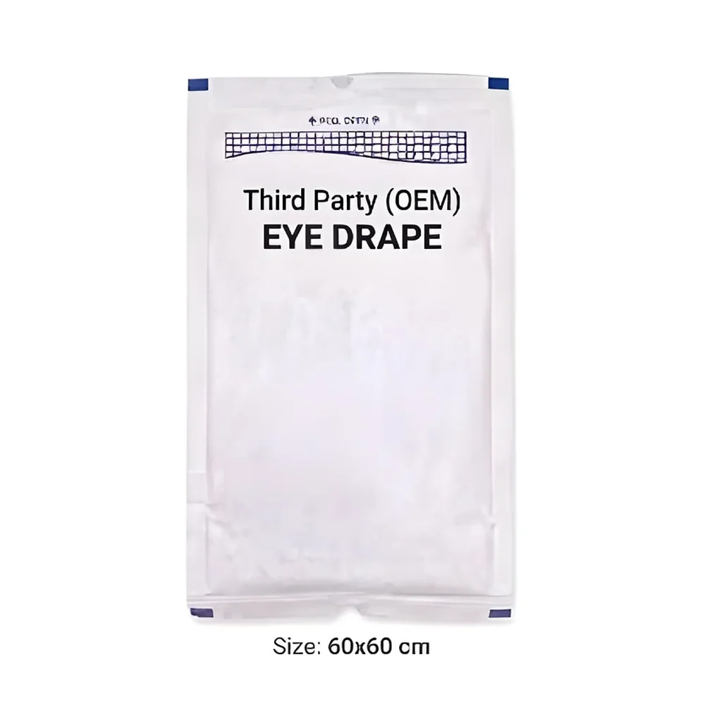 ETO-Sterilized Non-Woven Eye Drape 60x60 cm - Healthcare & Medical by Wecare