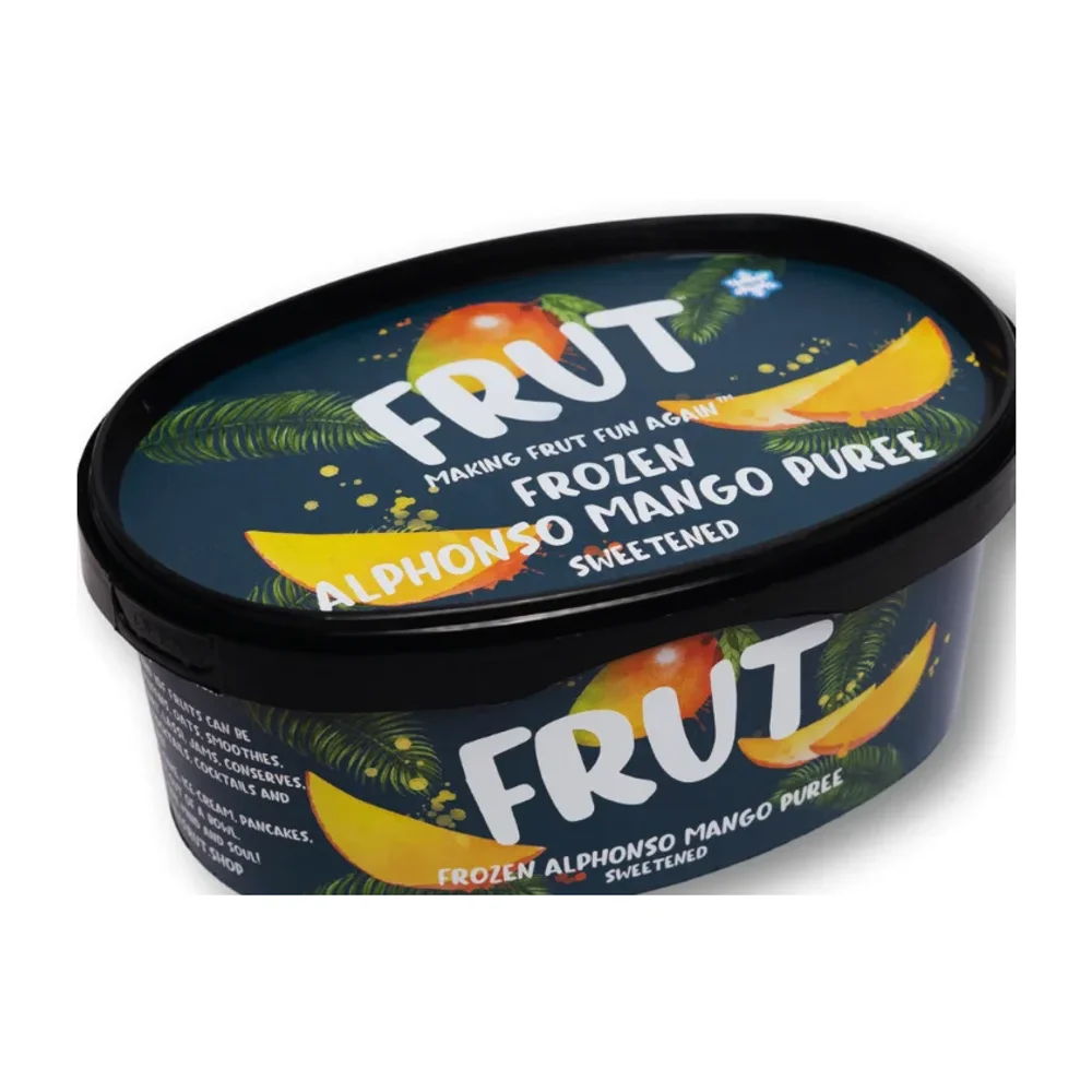 FRUT Frozen Sweetened Mango Puree 1kg - Food & Agriculture by Sumukham Enterprise LLP