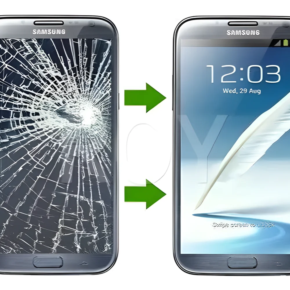 Samsung Mobile S10 Plus Display Glass Replacement Service - Business & Professional Services by Crescent Mobile Service & Perfumes