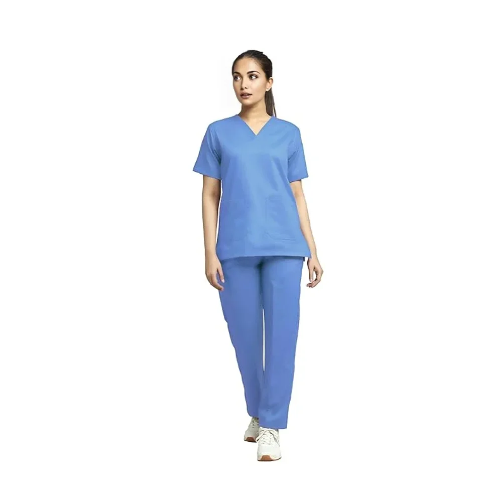 Kifzi Women's Antimicrobial Spandex Scrub Suit - Textiles & Apparel by Accurate Surgicals