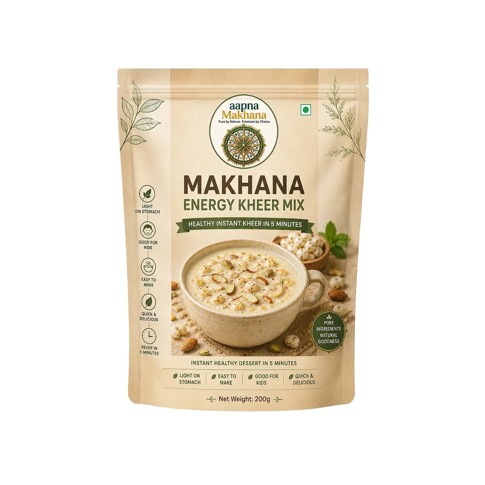 Makhana Sugar-Free Kheer Premix - Food & Agriculture by Salutary Food and Beverages India Pvt. Ltd.