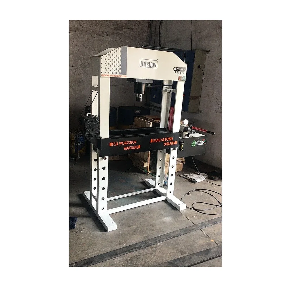 HARISON Mild Steel 15 Ton H Frame Hydraulic Press - Machinery & Equipment by Hari Engineering Works