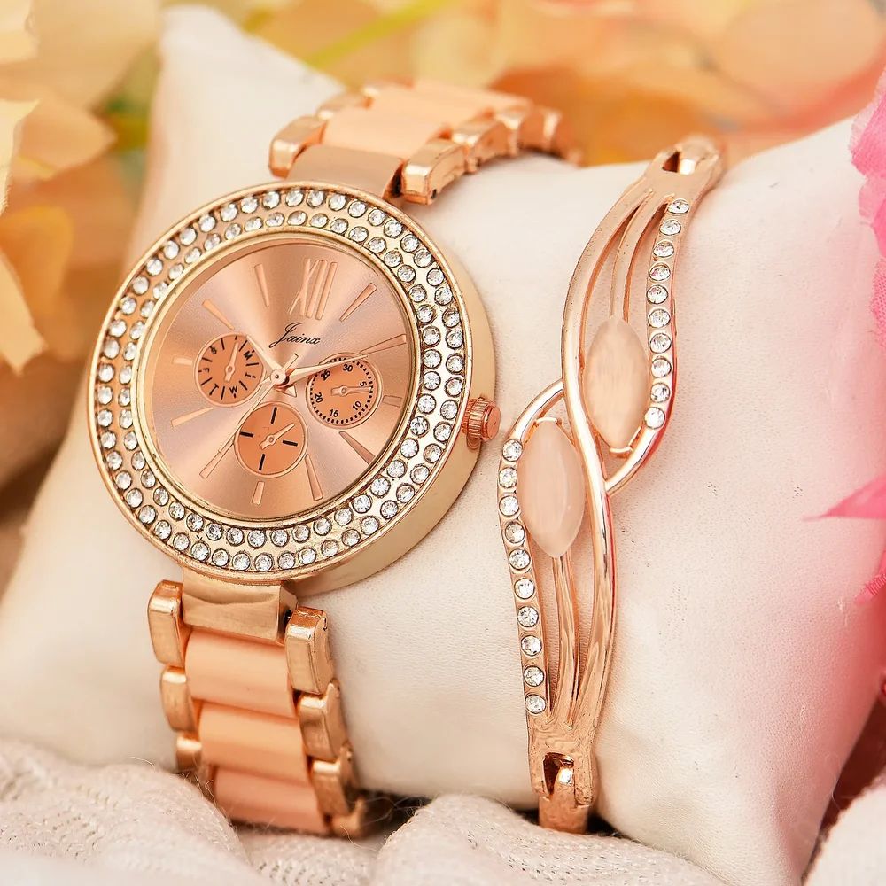 Ladies Wrist Watch With Bracelet - Gems & Jewelry by C.luniaandsons