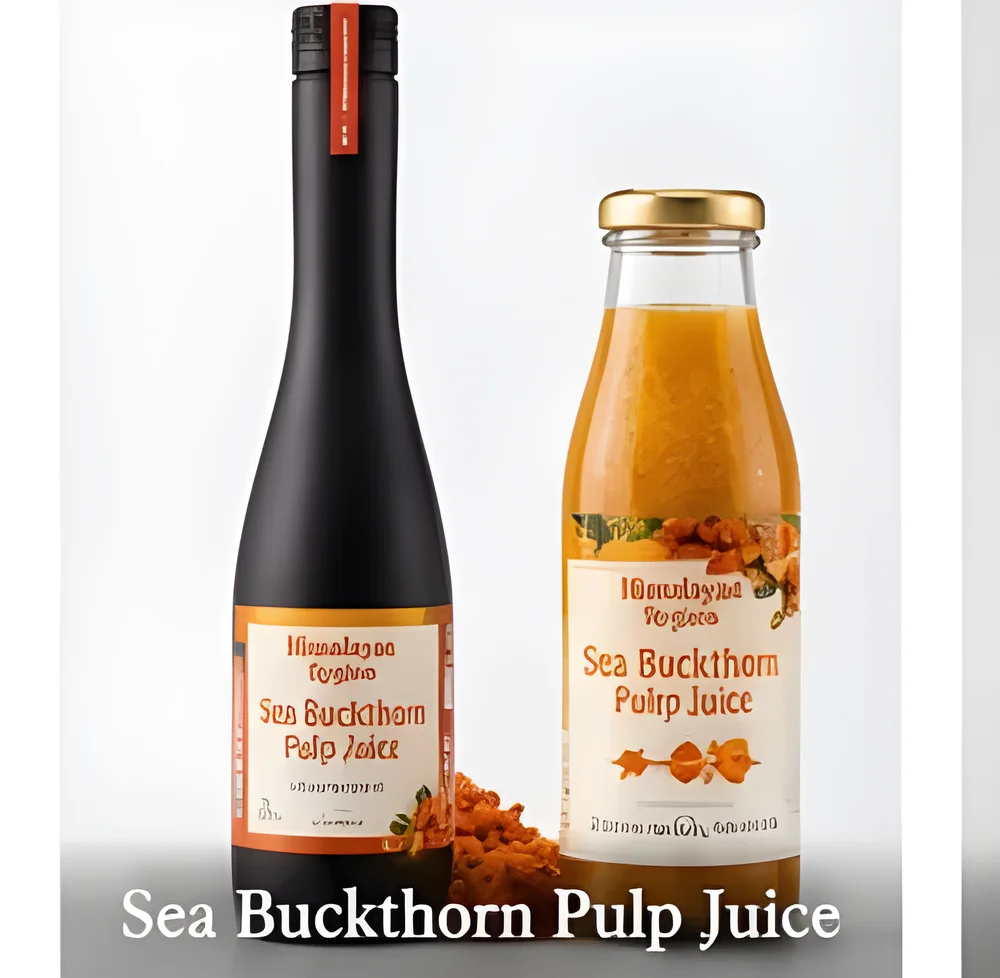 Himalaya Wild-Harvested Sea Buckthorn Pulp Juice - Food & Agriculture by Himalayan Region