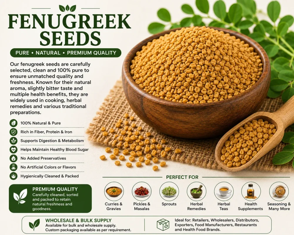 Premium Whole Fenugreek Seeds - Food & Agriculture by PranExpo