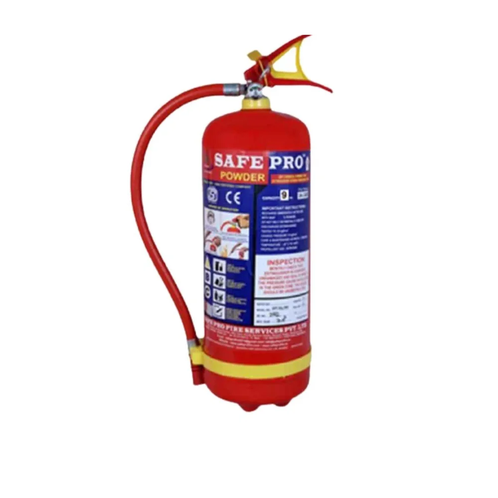 Safepro 9 kg ABC Dry Powder Fire Extinguisher - Construction & Building Materials by Setout Fire Controls