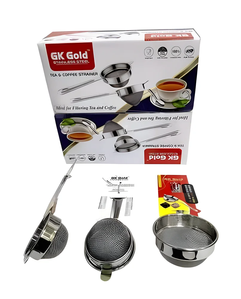 Stainless Steel Tea Strainer - Home & Kitchen by Clesso Technocast Pvt. Ltd.