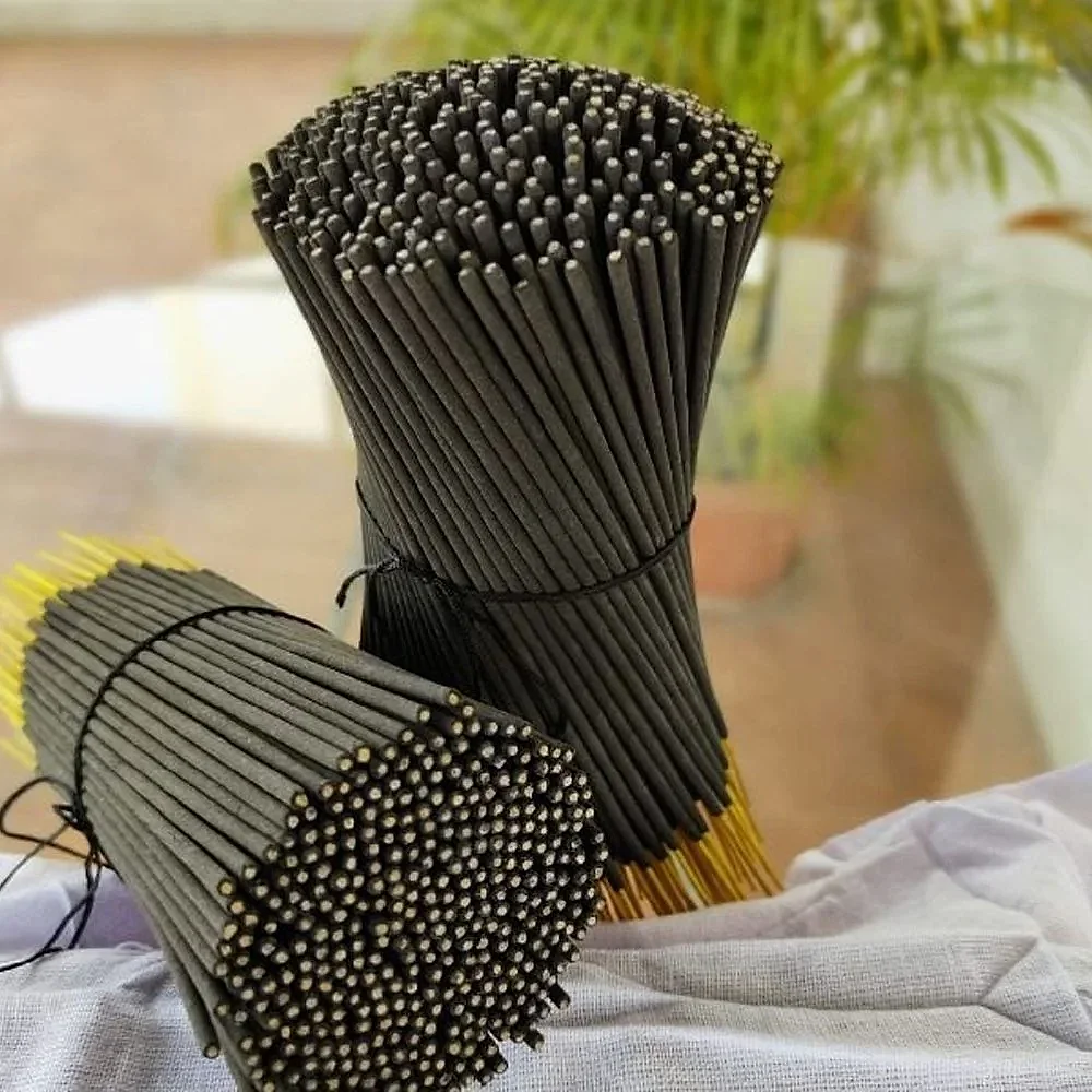 Black Raw Incense Stick - Home & Kitchen by Prarthana Agarbatti
